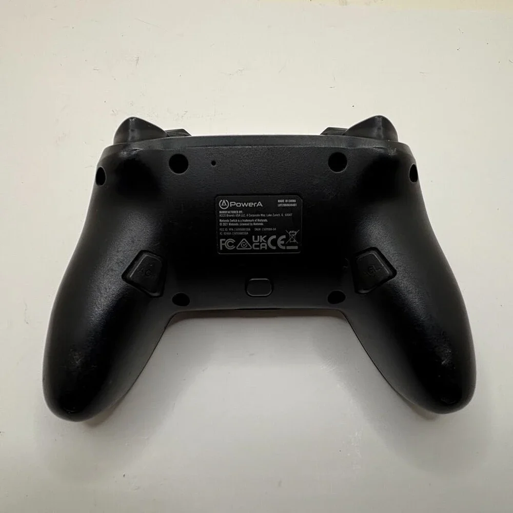 OEM Black PowerA Nintendo Switch Enhanced Wireless SW Controller 1509988-04